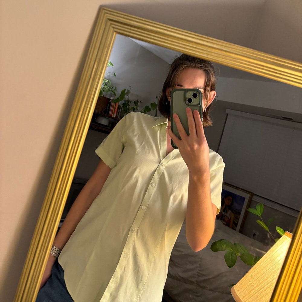 Light green Edie Bauer button down